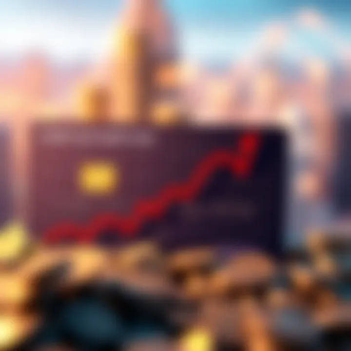 Impact of Credit Card Debt on Financial Health Graph illustrating the impact of credit card debt on financial health