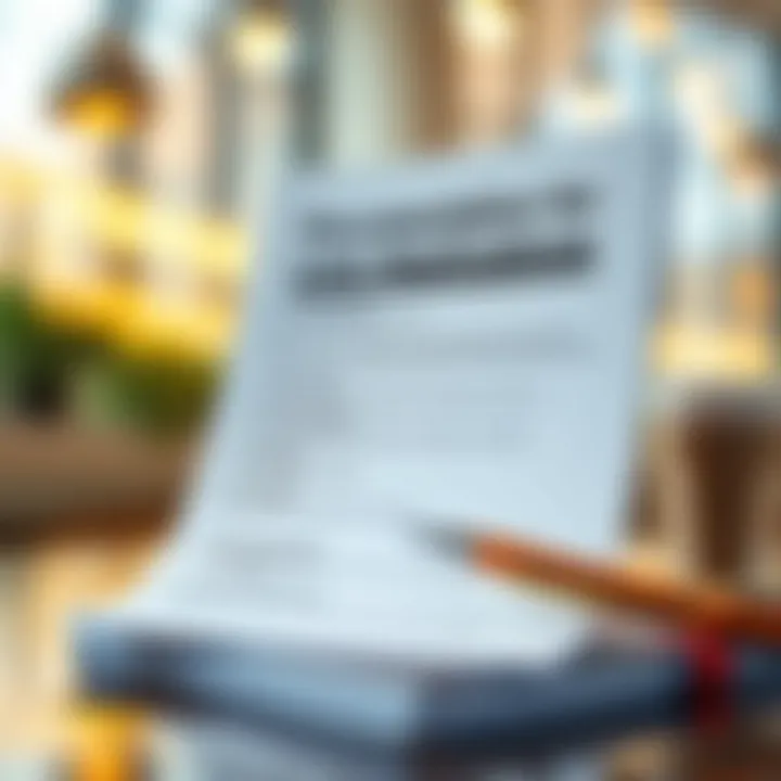 Checklist of documentation required for loan applications
