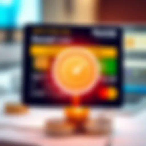 A visual representation of credit score factors