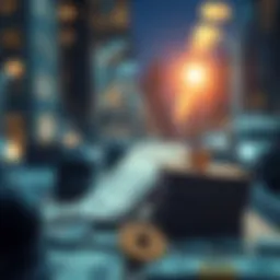 Visual representation of debt consolidation options