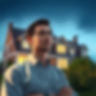 A thoughtful individual contemplating important life choices