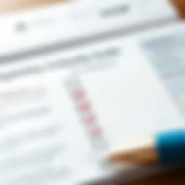 Eligibility Criteria for Assistance A checklist symbolizing eligibility criteria for financial assistance