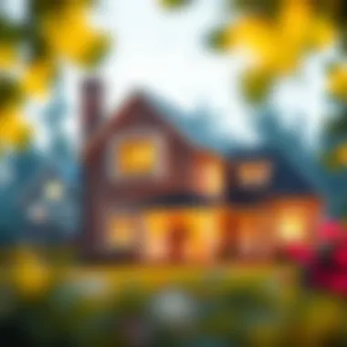 Illustration of various home loan types