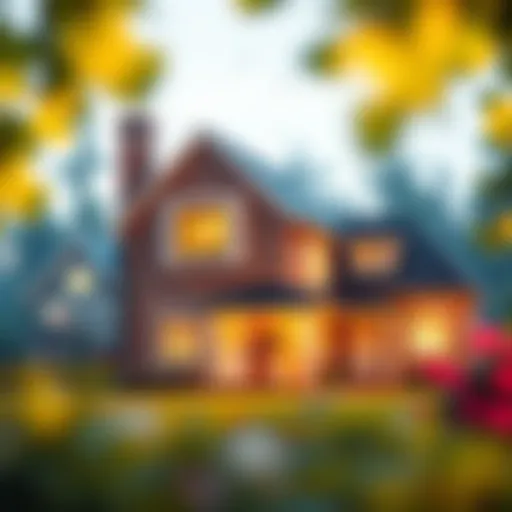 Illustration of various home loan types