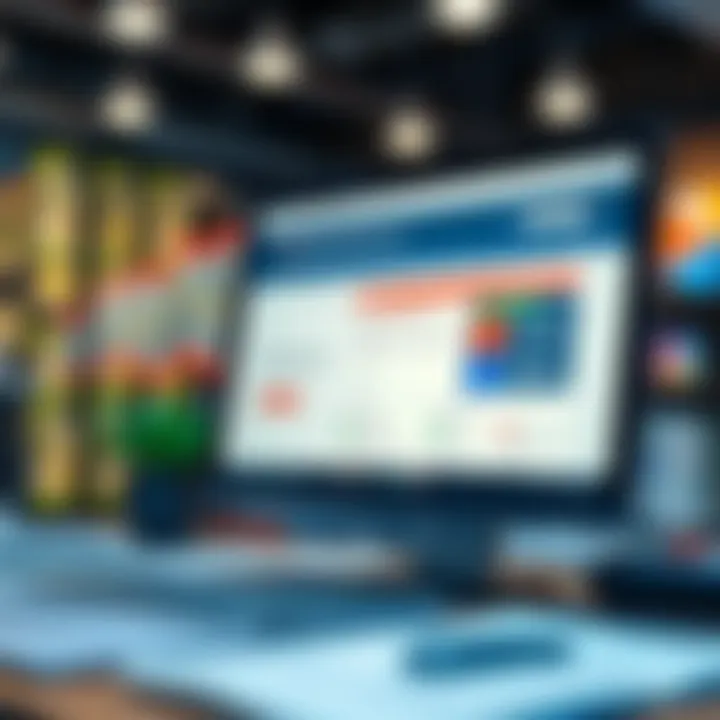 Exploring IRS Online Resources A computer screen displaying IRS resources