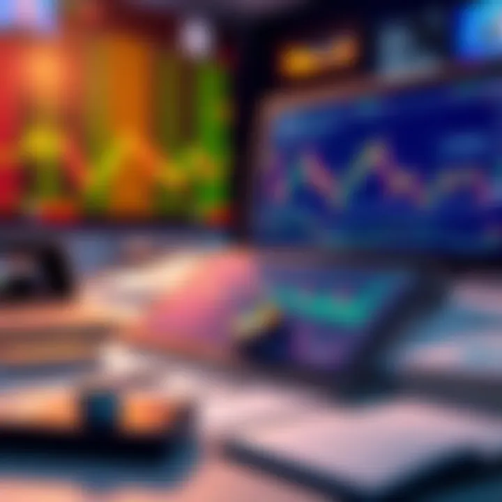 Market analysis tools and charts for swing trading