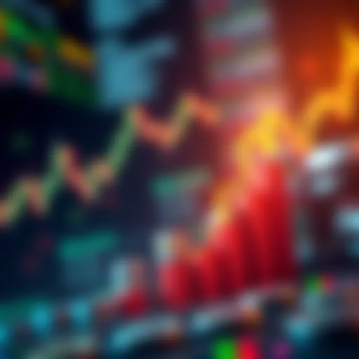 Graphical depiction of risk management in trading