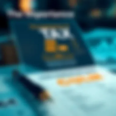 Infographic detailing tax deadline importance