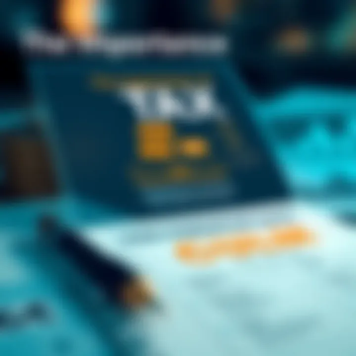 Infographic detailing tax deadline importance