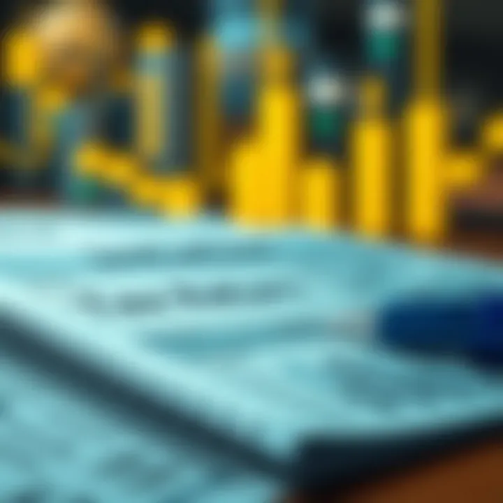 Visual representation of tax return optimization strategies