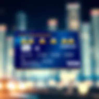 Graphical representation of credit card rewards structure