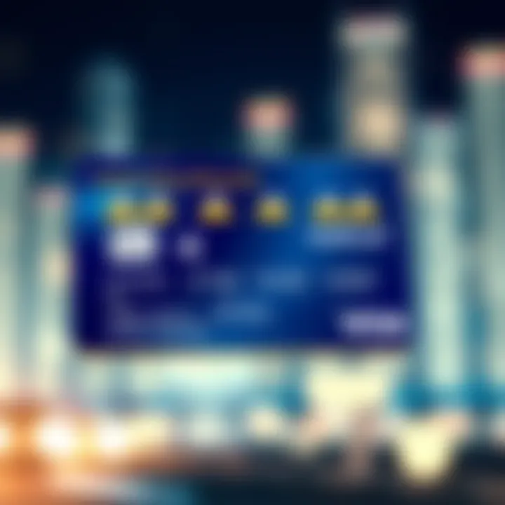 Graphical representation of credit card rewards structure