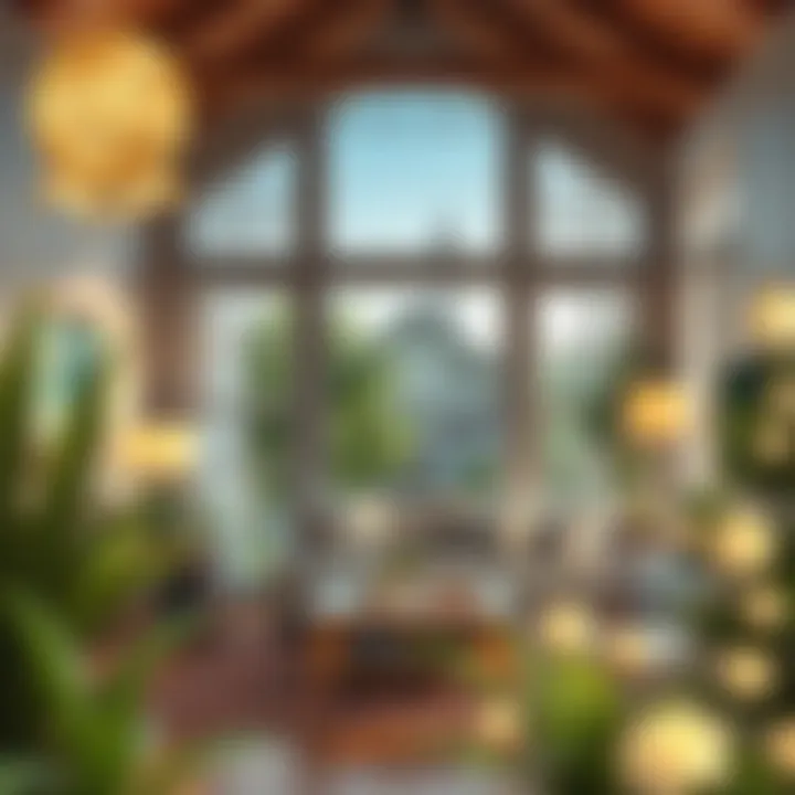 A cozy living room representing the dream of homeownership