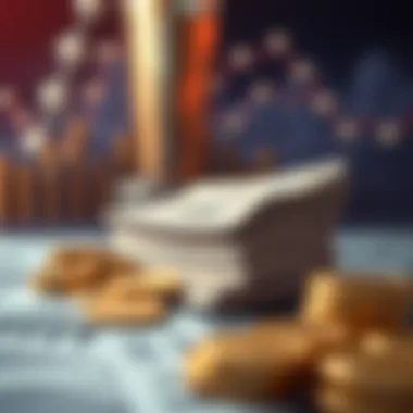 Artistic representation of risks associated with bond funds