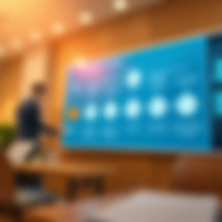 Chart indicating the roles of different stakeholders in the closing phase