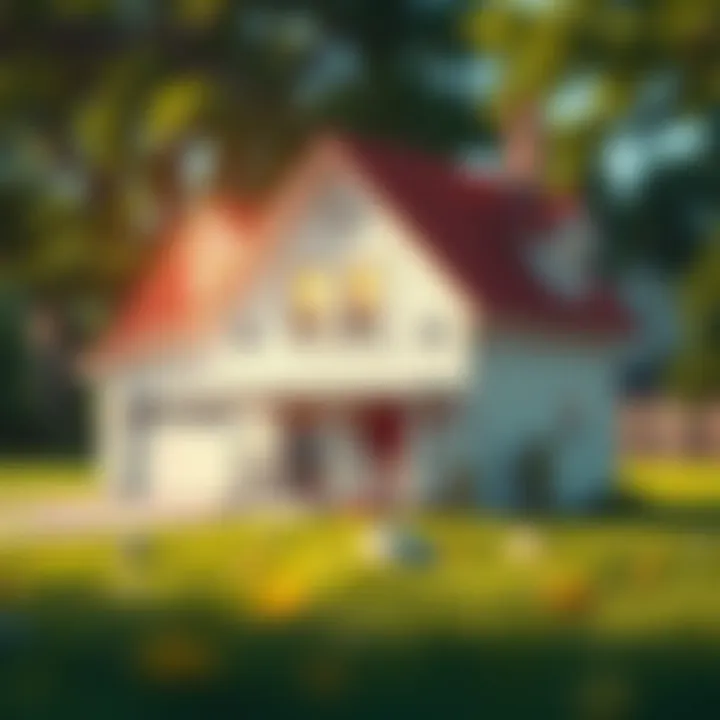 Understanding Inherited Properties A house symbolizing inherited property