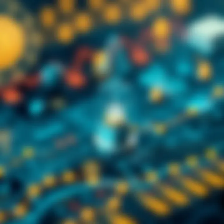 Navigating Blockchain Regulation Graphical representation of regulatory frameworks surrounding blockchain technology.