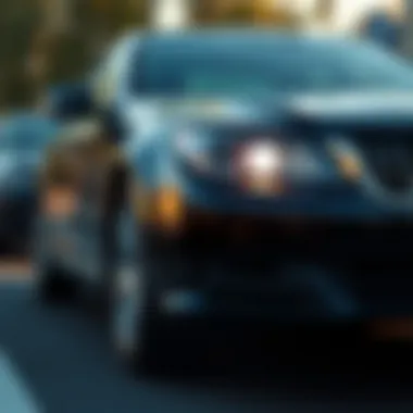 Types of liens illustrated on a car