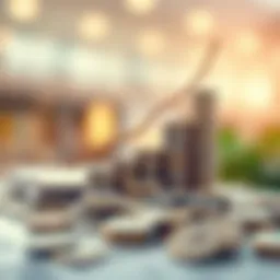 A conceptual graphic depicting educational savings growth