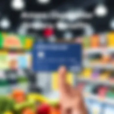 Infographic on Amex Grocery Benefits An infographic illustrating the benefits of using Amex for grocery shopping.