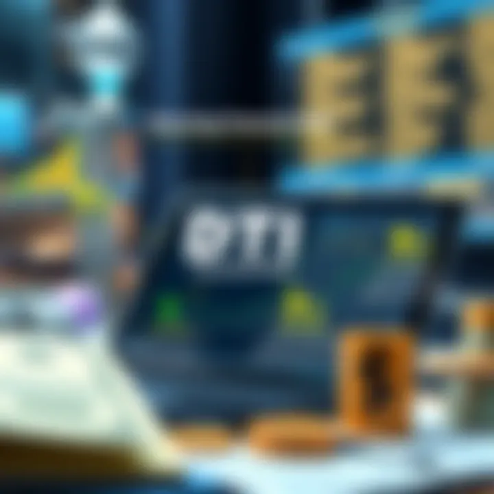 Infographic detailing methods for financial data gathering