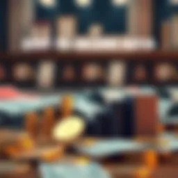 Visual representation of debt-to-income ratio components