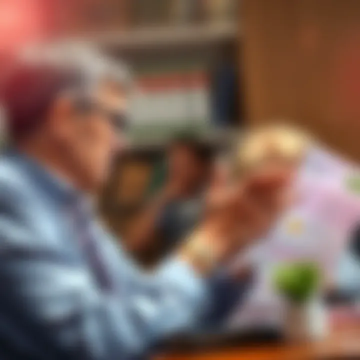 An executor communicating with beneficiaries