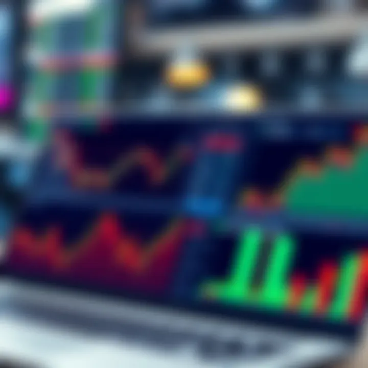 Virtual Trading Results and Analytics Charts and analytics showcasing virtual trading results