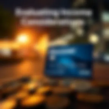 Evaluating Income Considerations Income assessment graphic