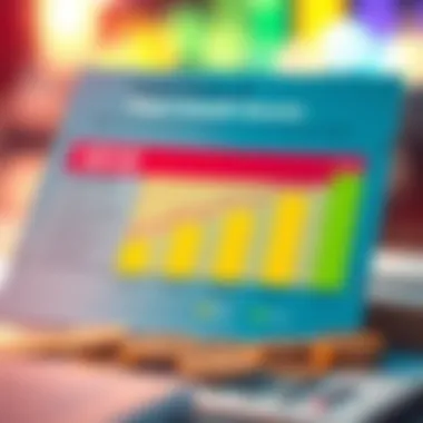 Chart showing implications of credit scores on financial health