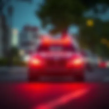 Conceptual representation of a lien on a vehicle