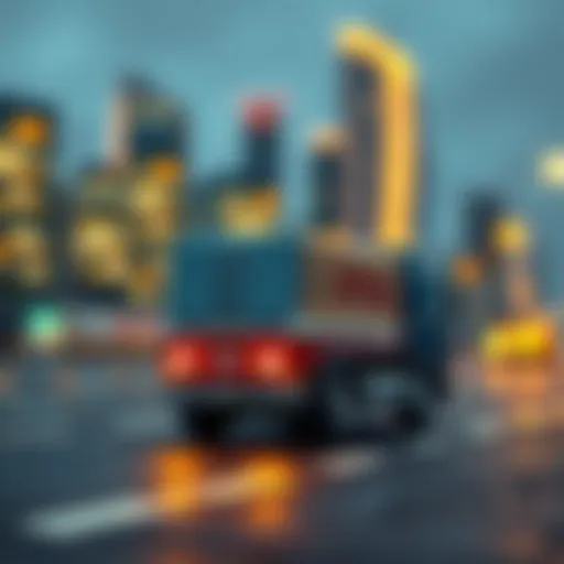 Conceptual illustration of spot delivery in finance