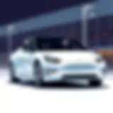 Tesla Model 3 exterior showcasing its sleek design