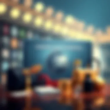 Unveiling the Rewards System of American Express American Express rewards system illustrated with luxury items