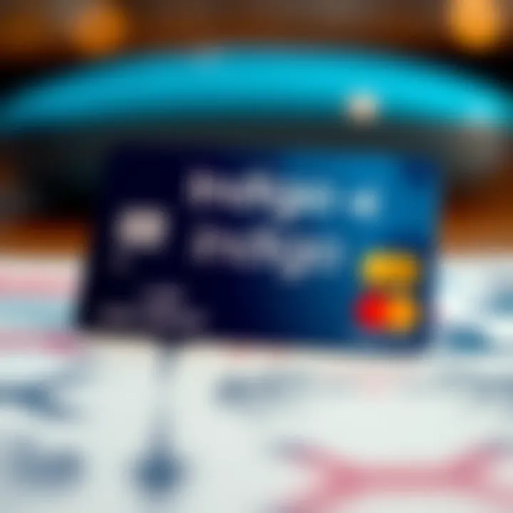 Applying for the Indigo Mastercard Illustration of the Indigo Mastercard application process