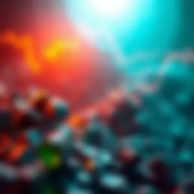 Carbon Credits Trading Dynamics Conceptual illustration of carbon credits trading