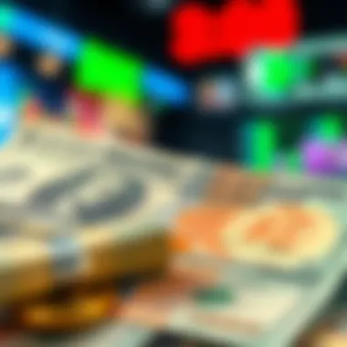 Current market fluctuations of the US dollar against the Pakistani rupee