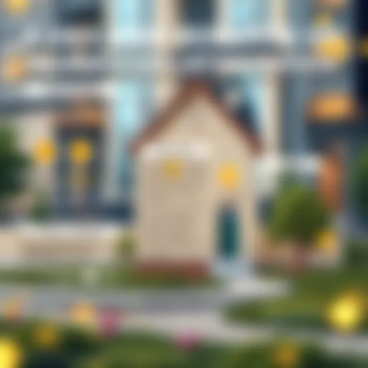 Infographic detailing the risks and benefits of using property as collateral