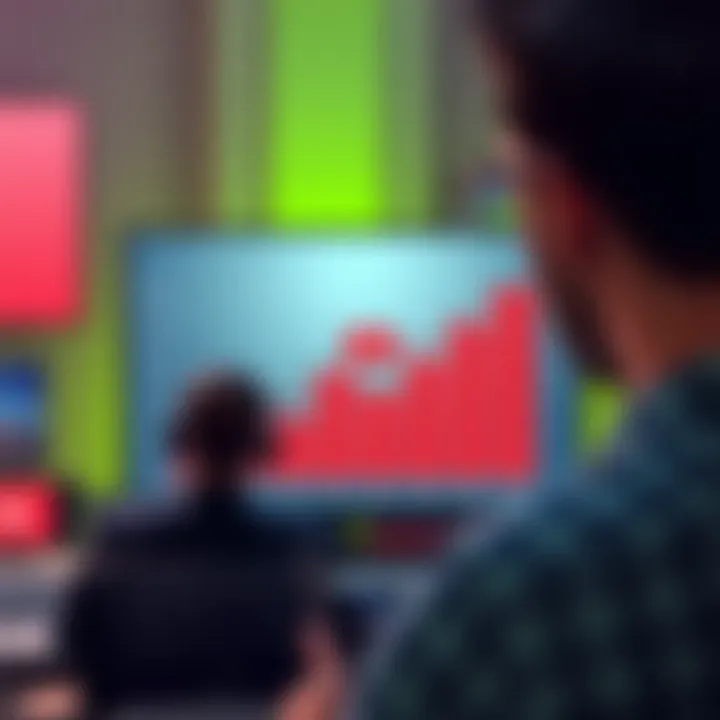 Graph illustrating viewer engagement strategies on YouTube