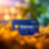 Walmart Rewards MasterCard showcasing its design and features