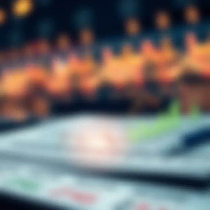 Understanding Stock Market Risks Graph depicting stock market volatility